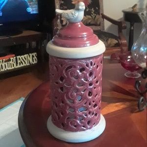 Ceramic Hurrican/Flameless Candle